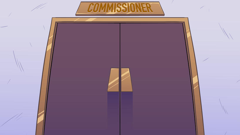 C.Silas Office Door